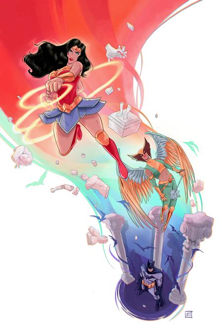 PRE-SALE: JUSTICE LEAGUE UNLIMITED #20 CVR E YASMIN FLORES MONTANEZ CARD STOCK VAR