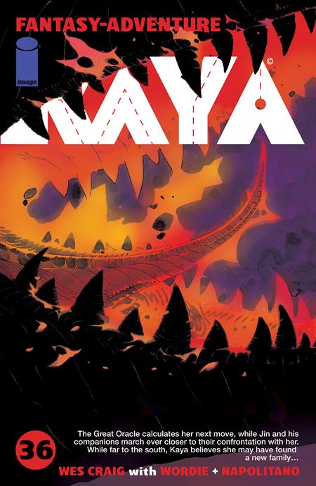 PRE-SALE: KAYA #36 CVR A WES CRAIG