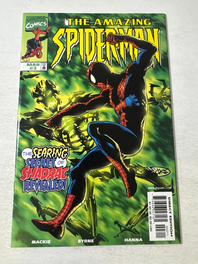 AMAZING SPIDER-MAN #3 Vol 2 NM John Byrne Cover