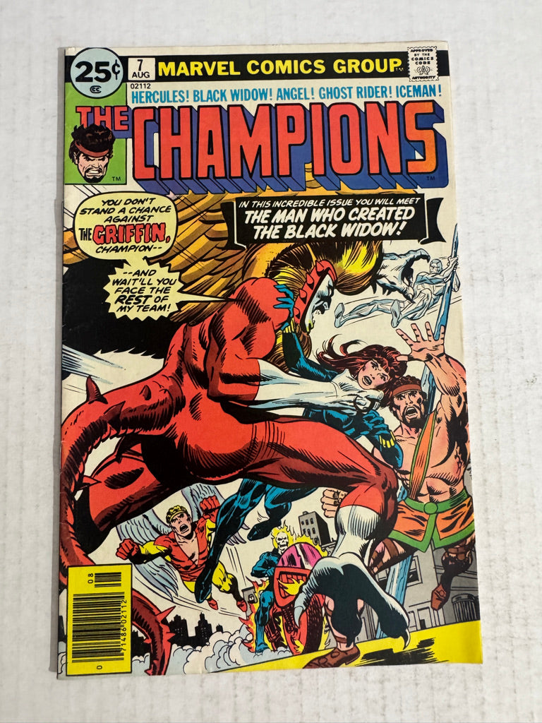 THE CHAMPIONS #7 FN 1ST APPEARANCE