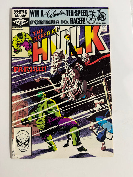 INCREDIBLE HULK #268 NM Frank Miller Cover