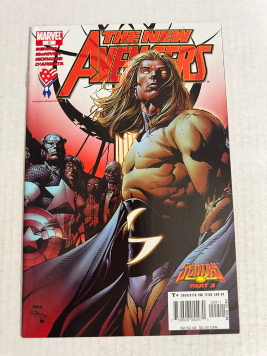 NEW AVENGERS #9 NM David Finch Cover
