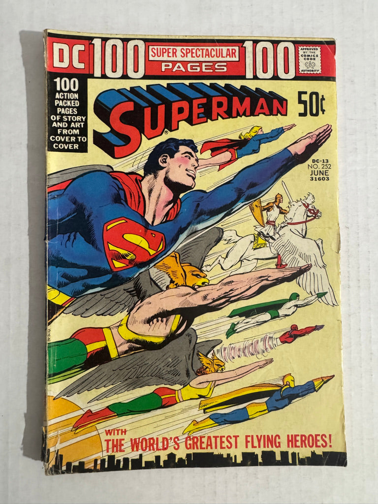 SUPERMAN #252 VG Neal Adams Cover