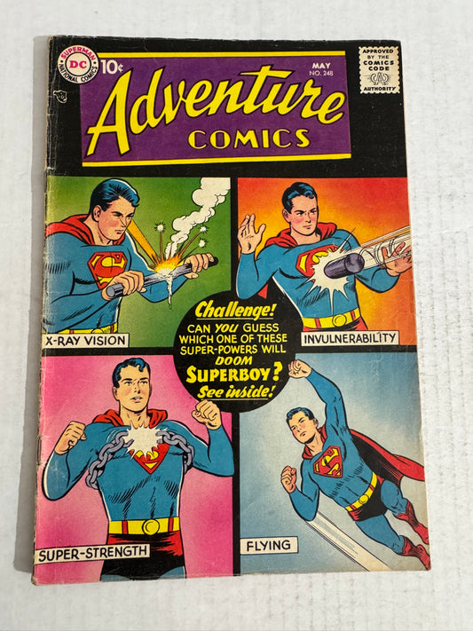 ADVENTURE COMICS #248 GD/VG