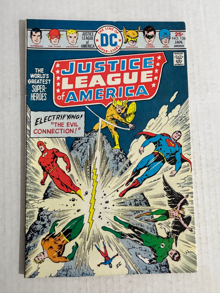 JUSTICE LEAGUE OF AMERICA #126 FN/VF