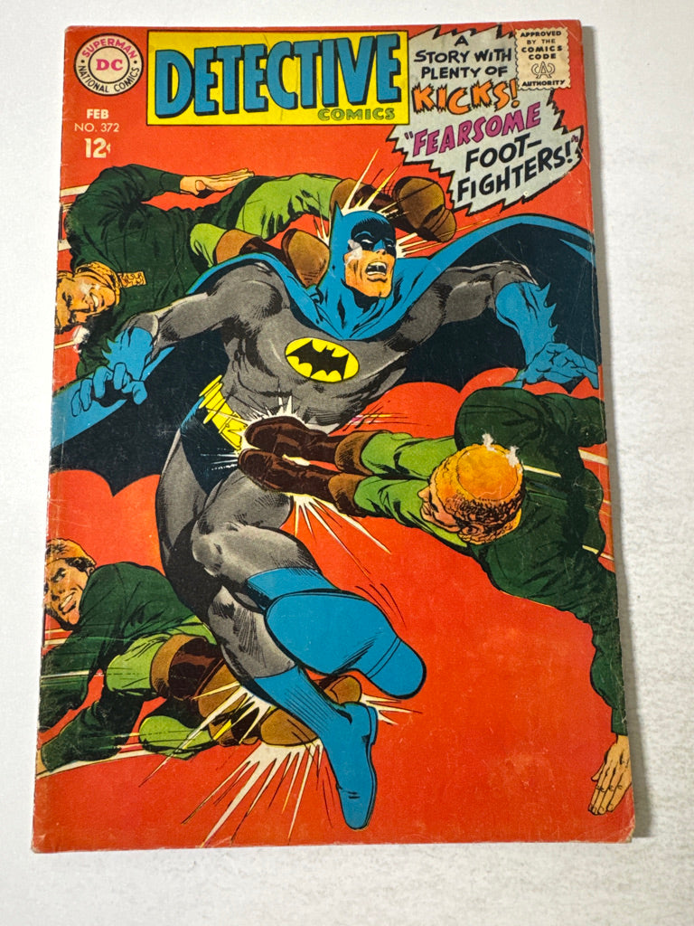 DETECTIVE COMICS #372 GD+ Neal Adams Cover
