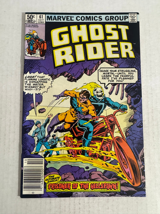GHOST RIDER #61 NEWSSTAND