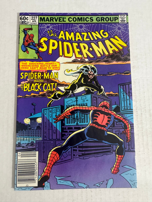 AMAZING SPIDER-MAN #227 FN NEWSSTAND