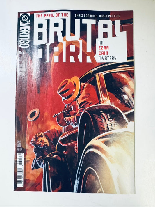 THE PERIL OF THE BRUTAL DARK: AN EZRA CAIN MYSTERY #4 NM