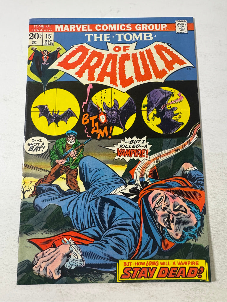 THE TOMB OF DRACULA #15 FN/VF