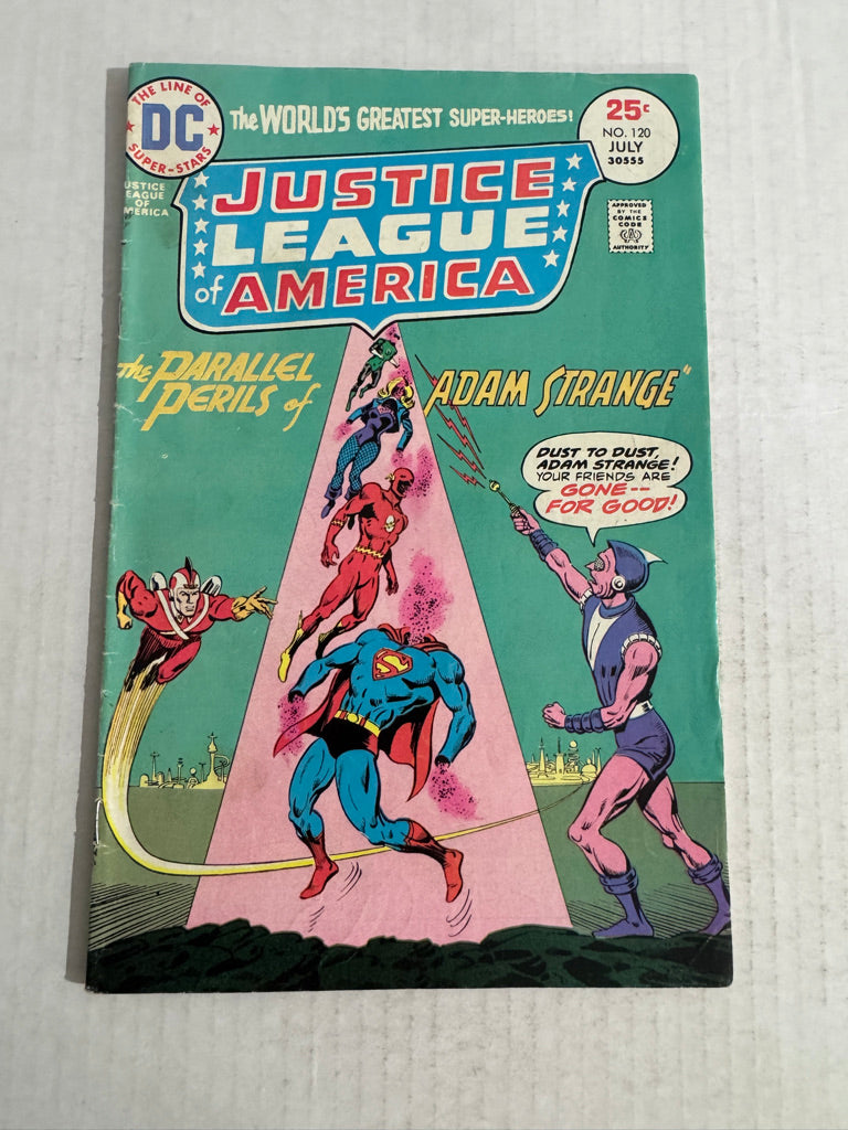 JUSTICE LEAGUE OF AMERICA #120 VG