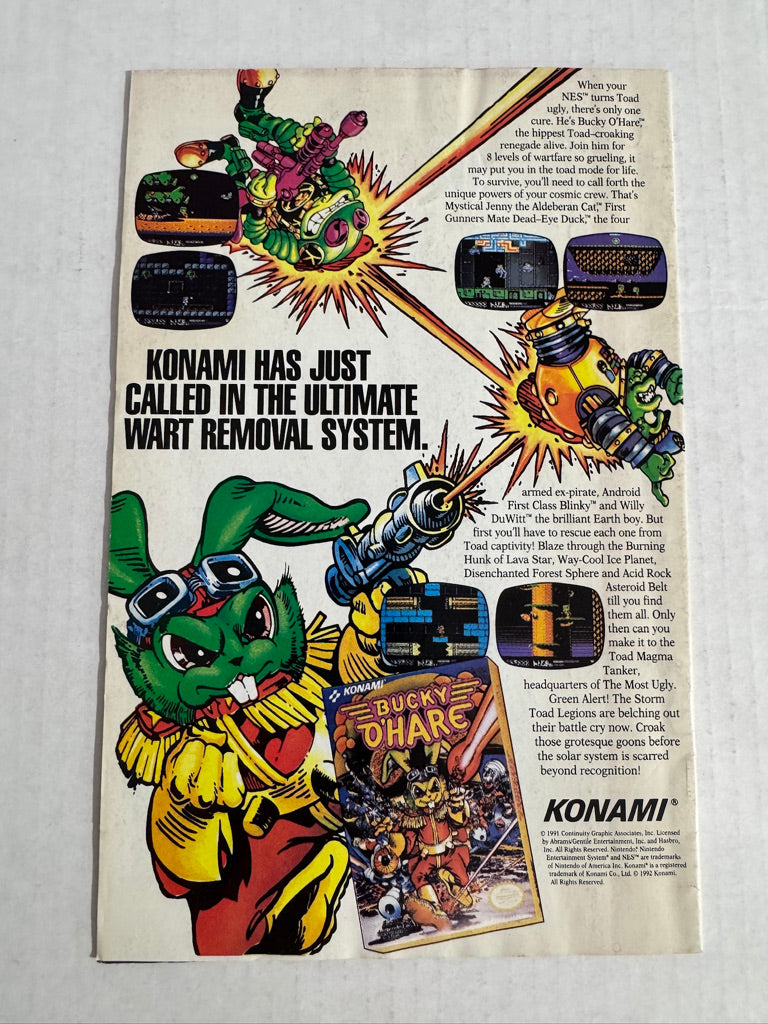 TEENAGE MUTANT NINJA TURTLES ADVENTURES #33 VG+ NEWSSTAND