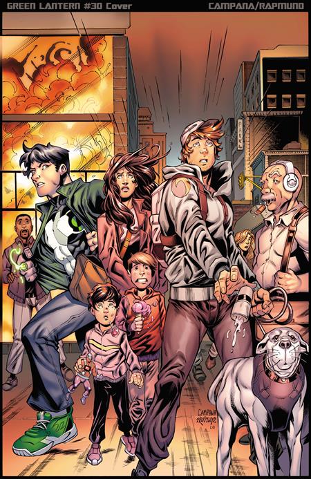 PRE-SALE: GREEN LANTERN #37 CVR C CHRIS CAMPANA & NORM RAPMUND CARD STOCK VAR