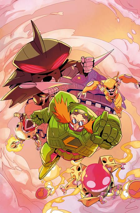 PRE-SALE: DC X SONIC THE HEDGEHOG THE METAL LEGION #3 (OF 5) CVR A PABLO M COLLAR