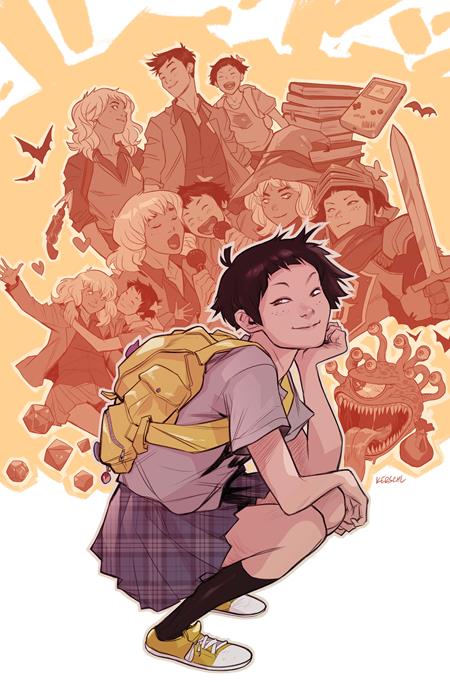 PRE-SALE: GOTHAM ACADEMY FIRST YEAR #6 (OF 6) CVR A KARL KERSCHL