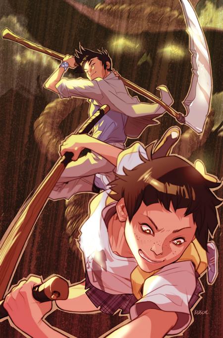 PRE-SALE: GOTHAM ACADEMY FIRST YEAR #6 (OF 6) CVR B KARL KERSCHL CARD STOCK VAR