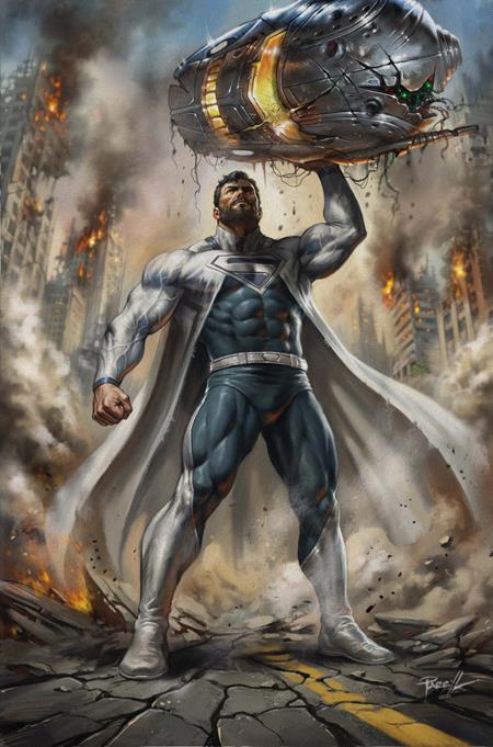 PRE-SALE: SUPERMAN FATHER OF TOMORROW #3 (OF 6) CVR C LUCIO PARRILLO CARD STOCK VAR