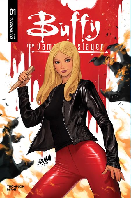 PRE-SALE: BUFFY THE VAMPIRE SLAYER #1 CVR F DAVID NAKAYAMA FOIL VAR