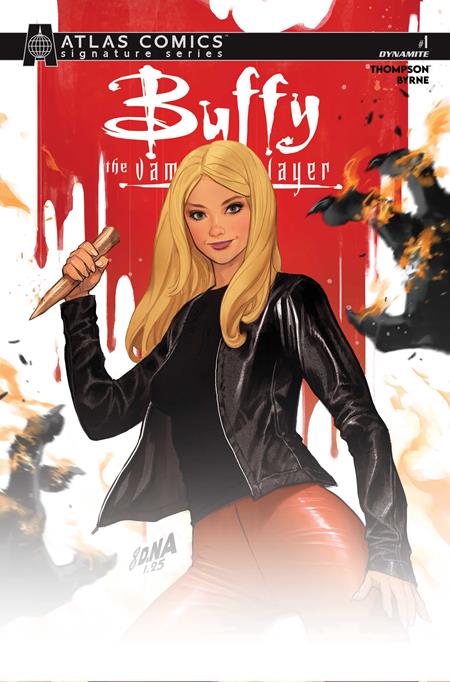 PRE-SALE: BUFFY THE VAMPIRE SLAYER #1 CVR I DAVID NAKAYAMA ATLAS EDITION SIGNED BY KELLY THOMPSON VAR
