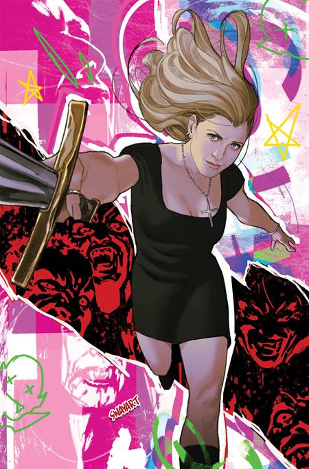 PRE-SALE: BUFFY THE VAMPIRE SLAYER #1 CVR J JOSHUA SWAY SWABY METAL PREMIUM VAR
