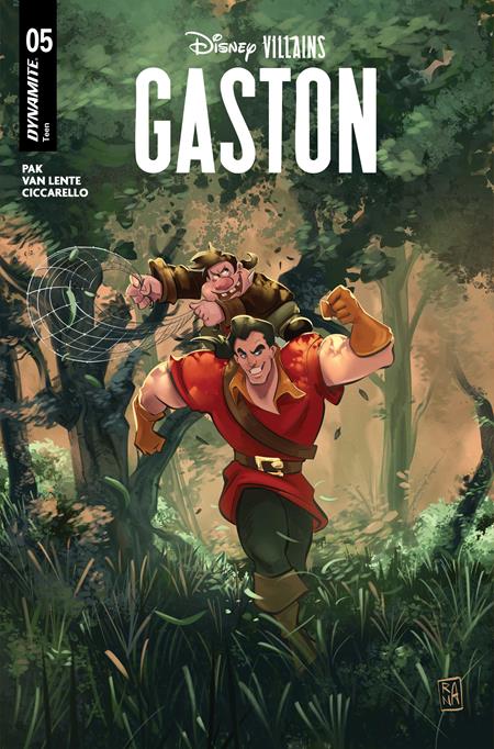 PRE-SALE: DISNEY VILLAINS GASTON #5 CVR A ALESSANDRO RANALDI