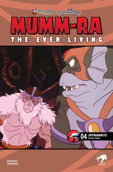 PRE-SALE: MUMM-RA THE EVER LIVING #4 CVR E ANIMATION ART VAR