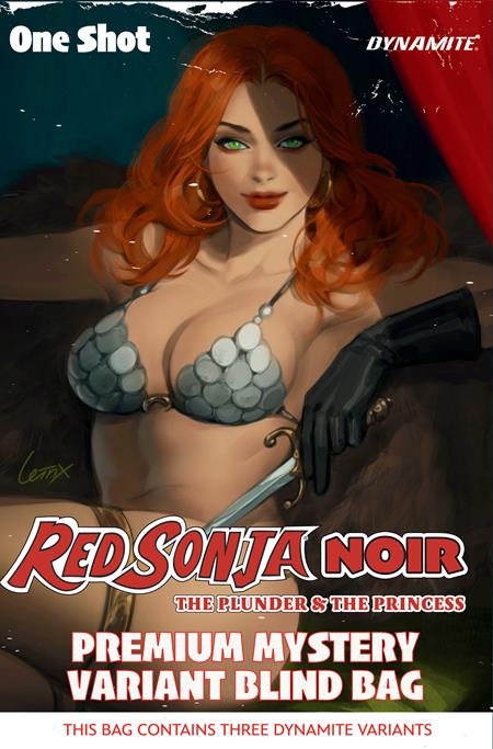 PRE-SALE: RED SONJA NOIR THE PLUNDER AND THE PRINCESS #1 (ONE SHOT) CVR D PREMIUM MYSTERY BLIND BAG VAR