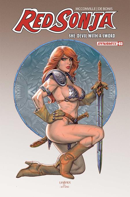 PRE-SALE: RED SONJA SHE DEVIL WITH A SWORD #3 CVR C JOSEPH MICHAEL LINSNER VAR