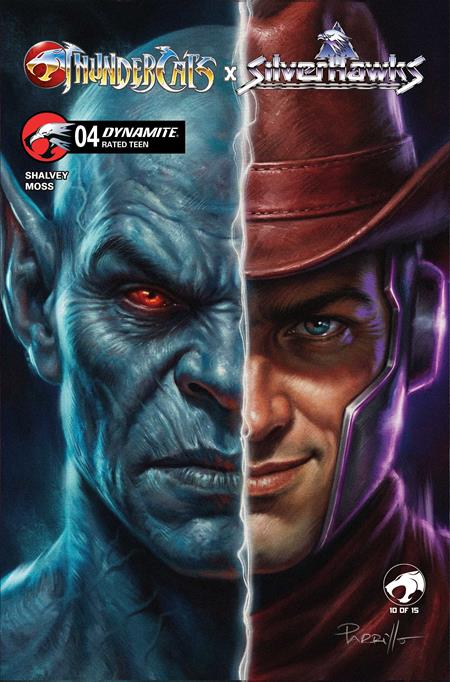 PRE-SALE: THUNDERCATS X SILVERHAWKS #4 CVR B LUCIO PARRILLO VAR