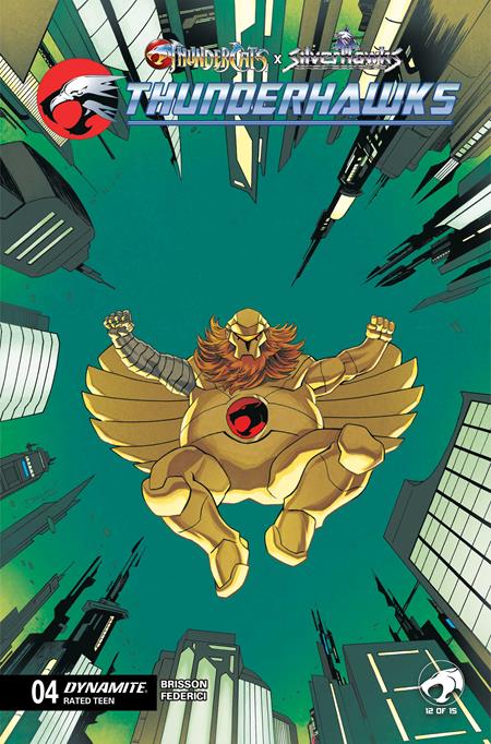 PRE-SALE: THUNDERCATS X SILVERHAWKS THUNDERHAWKS #4 CVR B DECLAN SHALVEY VAR