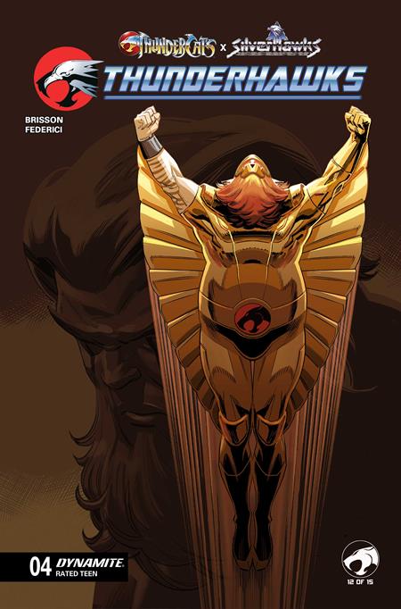 PRE-SALE: THUNDERCATS X SILVERHAWKS THUNDERHAWKS #4 CVR C MARCO FAILLA VAR