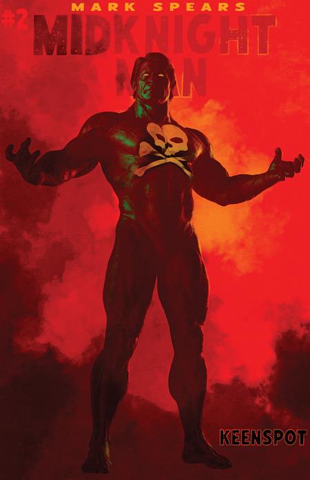 PRE-SALE: MARK SPEARS MIDKNIGHT MAN #2 CVR A MARK SPEARS CRIMSON NIGHT