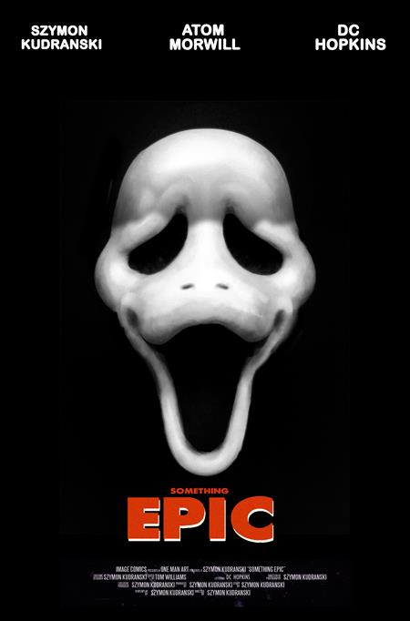PRE-SALE: SOMETHING EPIC #13 CVR E SZYMON KUDRANSKI SCREAM HOMAGE VAR