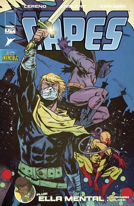 PRE-SALE: INVINCIBLE UNIVERSE CAPES #9 CVR E SANFORD GREENE CONNECTING VAR
