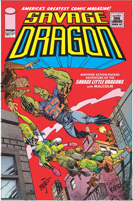PRE-SALE: SAVAGE DRAGON #282 CVR A ERIK LARSEN (MR)