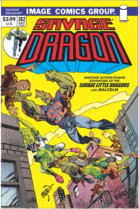 PRE-SALE: SAVAGE DRAGON #282 CVR B ERIK LARSEN VAR (MR)