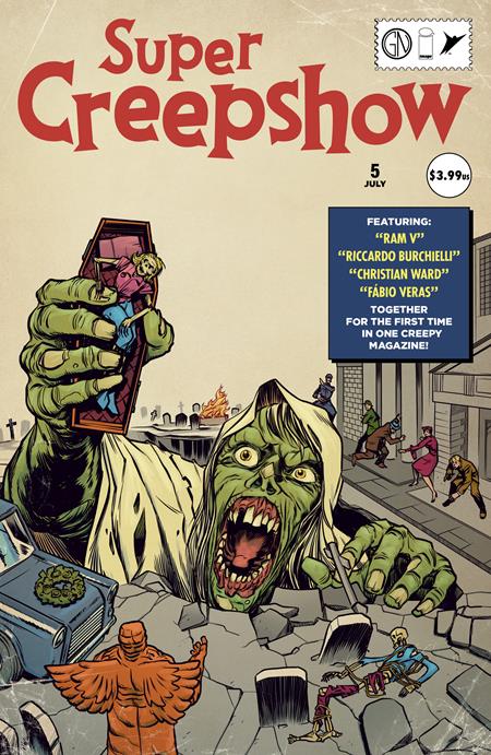 PRE-SALE: SUPER CREEPSHOW #5 (OF 5) CVR A PYE PARR (MR)