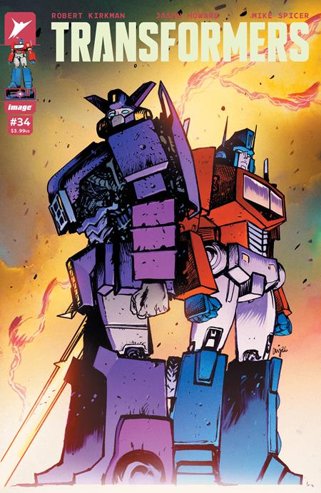 PRE-SALE: TRANSFORMERS #34 CVR B DANIEL WARREN JOHNSON & MIKE SPICER VAR