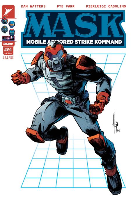 PRE-SALE: MASK #1 2ND PTG CVR A JASON HOWARD