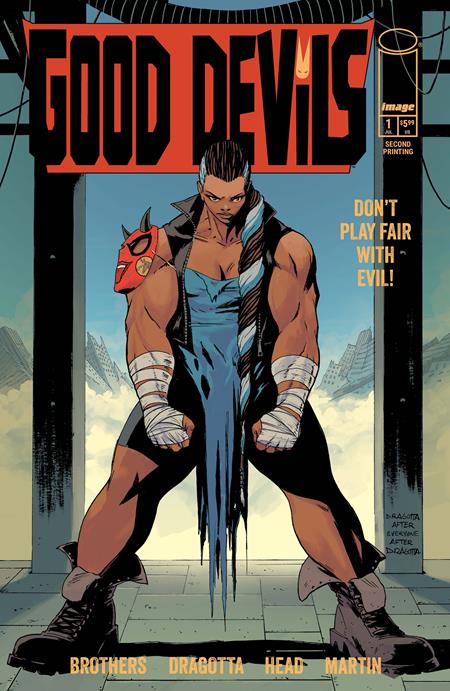 PRE-SALE: GOOD DEVILS DONT PLAY FAIR WITH EVIL (ONE SHOT) 2ND PTG CVR B NICK DRAGOTTA HOMAGE VAR