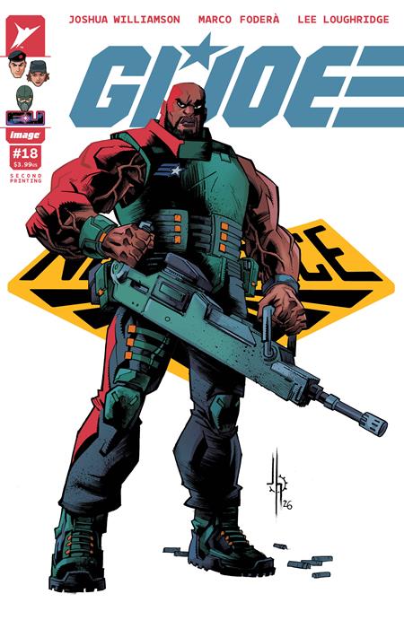 PRE-SALE: GI JOE #18 2ND PTG CVR A JASON HOWARD