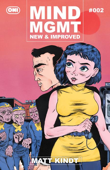 PRE-SALE: MIND MGMT NEW & IMPROVED #2 CVR B JASPER JUBENVILL VAR