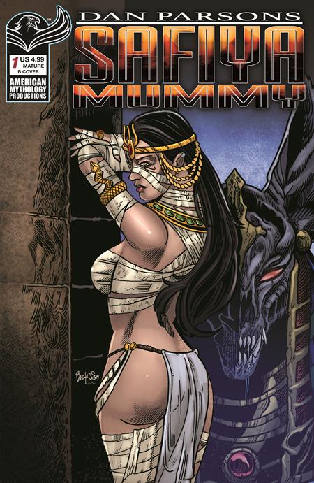 PRE-SALE: DAN PARSONS SAFIYA MUMMY #1 CVR B BUZ HASSON VAR (MR)