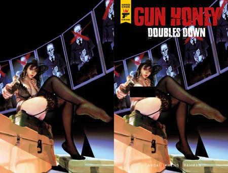 PRE-SALE: GUN HONEY DOUBLES DOWN #2 (OF 4) CVR H SEAGE WRAPAROUND NUDE/CLOTHED BAGGED VAR (MR)