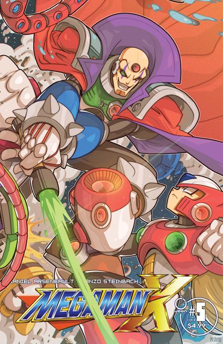 PRE-SALE: MEGA MAN X #5 (OF 5) CVR B EDWIN HUANG VAR