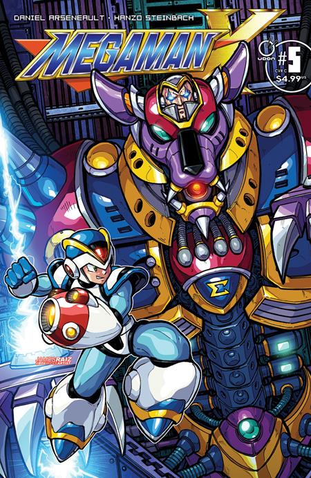 PRE-SALE: MEGA MAN X #5 (OF 5) CVR C JAMES RAIZ VAR