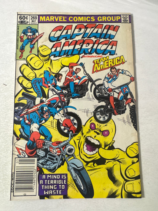 CAPTAIN AMERICA #269 VG+  NEWSSTAND