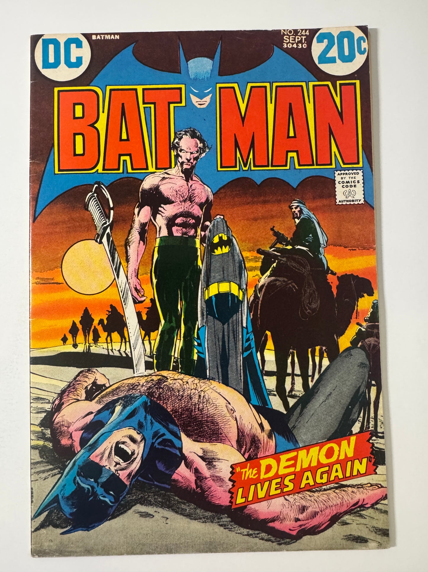 BATMAN #244 VF- Neal Adams Cover