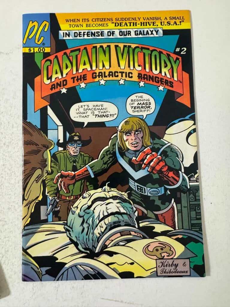 CAPTAIN VICTORY AND THE GALACTIC RANGERS #2 Jack Kirby Cover