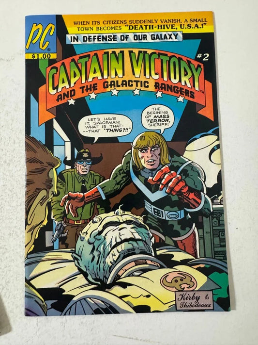 CAPTAIN VICTORY AND THE GALACTIC RANGERS #2 Jack Kirby Cover